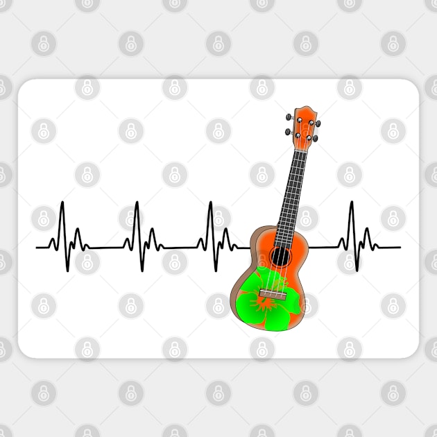 Love Playing Guitar Magnet by macdonaldcreativestudios